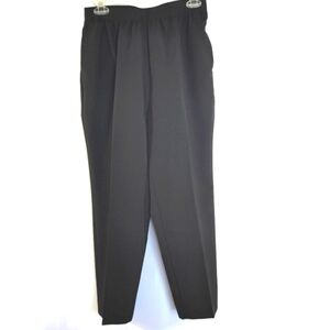 Allison Daley Comfy  Black Dress Pants Elastic Waist Pants Size 10P